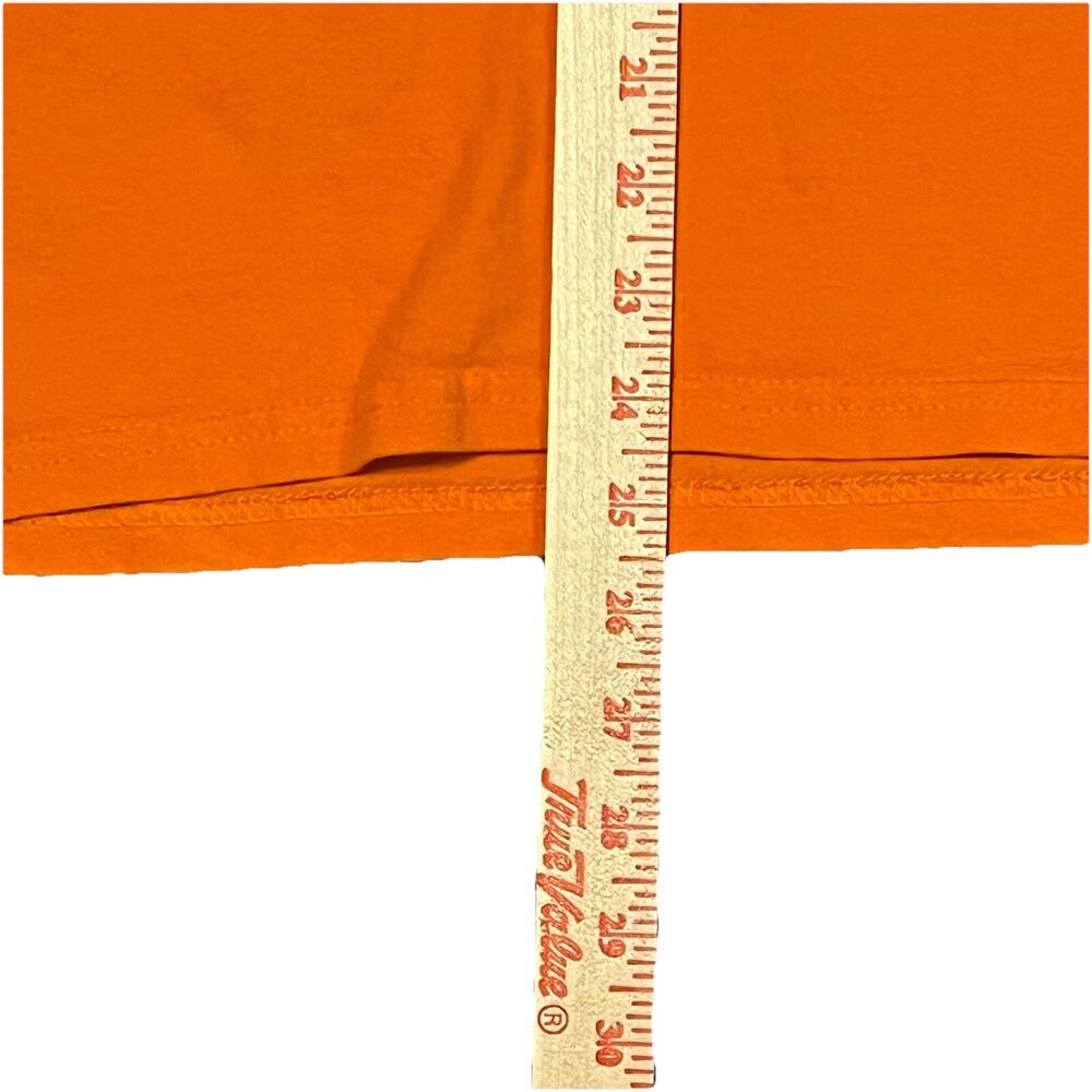 Harley Davidson Men's T-Shirt Orange Medium 2011 Fink’s Zanesville, OH - Picture 7 of 10